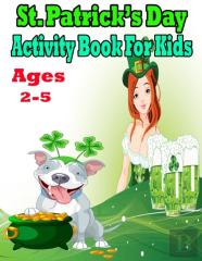 St Patrick'S Day Activity Book For Kids Ages 2-5