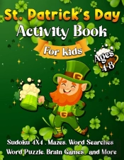 St Patrick'S Day Activity Book For Kids
