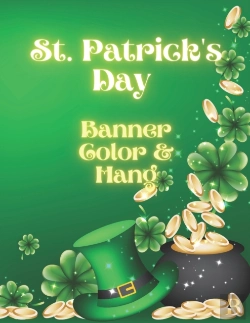 Bertrand.pt - St. Patrick'S Day Banner Color & Hang