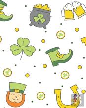 St. Patrick'S Day Coloring Book For Children (8x10 Hardcover Coloring Book / Activity Book)