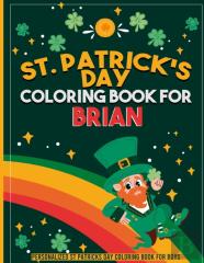 St Patricks Day Coloring Book For Kids
