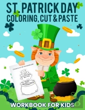St Patrick'S Day Cut & Paste Workbook For Kids