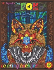 St. Patrick'S Day Fox Coloring Book For Adults