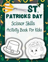 St. Patrick'S Day Scissor Skills Activity Book For Kids