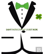 St Patrick'S  Day Themed  Blank  Guest Book