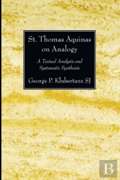 St. Thomas Aquinas On Analogy