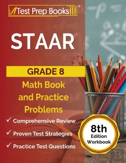 Bertrand.pt - Staar Grade 8 Math Book And Practice Problems (8th Edition Workbook)