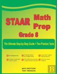 Staar Math Prep Grade 8