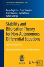 Stability And Bifurcation Theory For Non-Autonomous Differential Equations