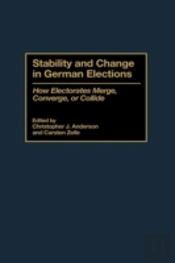 Stability And Change In German Elections
