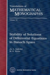 Stability Of Solutions Of Differential Equations In Banach Space