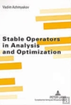 Bertrand.pt - Stable Operators In Analysis And Optimization