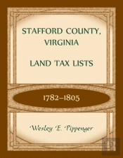Stafford County, Virginia Land Tax Lists, 1782-1805
