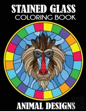 Stained Glass Coloring Book