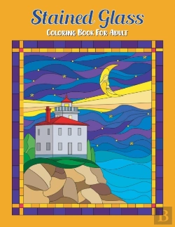 Bertrand.pt - Stained Glass Coloring Book For Adult