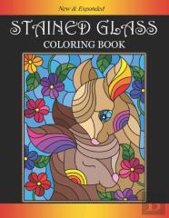Stained Glass Coloring Book