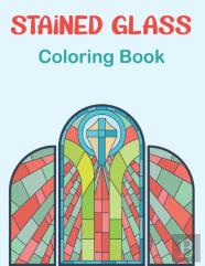 Stained Glass Coloring Book