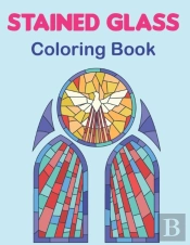 Stained Glass Coloring Book