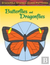 Stained Glass Patterns: Butterflies And Dragonflies