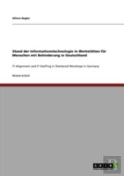 Stand Der Informationstechnologie In Werkstaã‚Â¤Tten Far Menschen Mit Behinderung In Deutschland