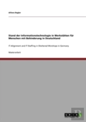 Stand Der Informationstechnologie In Werkstaã‚Â¤Tten Far Menschen Mit Behinderung In Deutschland