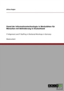 Bertrand.pt - Stand Der Informationstechnologie In Werkstaã‚Â¤Tten Far Menschen Mit Behinderung In Deutschland