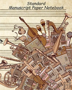 Bertrand.pt - Standard Manuscript Paper Notebook