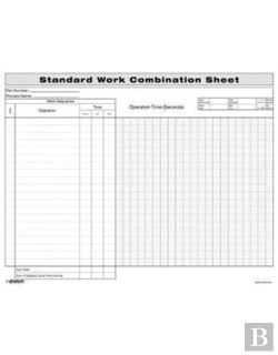 Bertrand.pt - Standard Work Combination Sheet