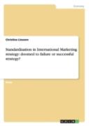 Standardization In International Marketing Strategy