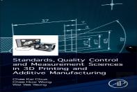Standards, Quality Control, And Measurement Sciences In 3d Printing And Additive Manufacturing