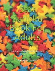 Star Sudoku Book For Adults
