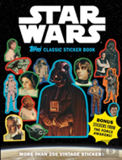 Star Wars Topps Classic Sticker Book