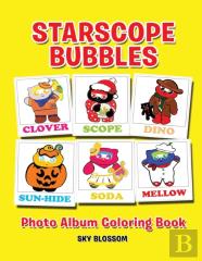 Starscope Bubbles-Photo Album Coloring Book