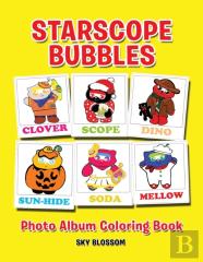 Starscope Bubbles-Photo Album Coloring Book