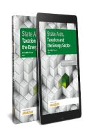 State Aids, Taxation And The Energy Sector (Papel + E-Book)