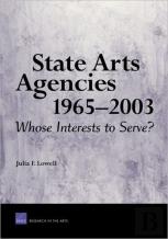 State Arts Agencies, 1965-2003