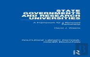 State Governments And Research Universities