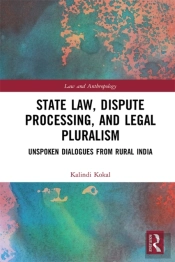 State Law, Dispute Processing And Legal Pluralism