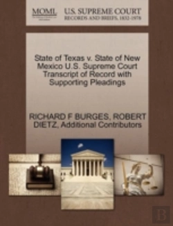 Bertrand.pt - State Of Texas V. State Of New Mexico U.S. Supreme Court Transcript Of Record With Supporting Pleadings