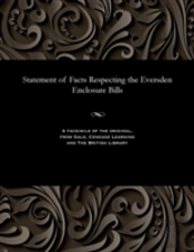Statement Of Facts Respecting The Eversden Enclosure Bills