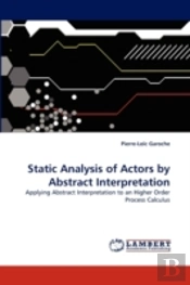 Static Analysis Of Actors By Abstract Interpretation