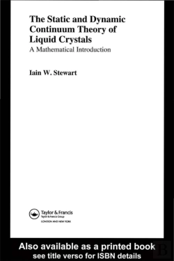 Bertrand.pt - Static And Dynamic Continuum Theory Of Liquid Crystals