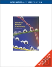 Statistical Methods For Psychology, International Edition