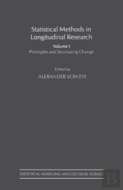 Statistical Methods In Longitudinal Research