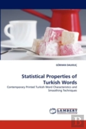 Statistical Properties Of Turkish Words