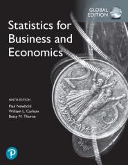 Statistics For Business And Economics, Global Edition