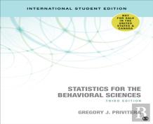 Statistics For The Behavioral Sciences
