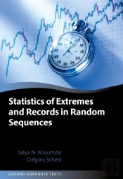 Statistics Of Extremes And Records In Random Sequences