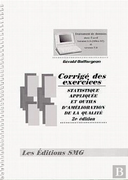 Bertrand.pt - Statistique Appliquee Et Outils D'Amelioration De La Qualite Du Traitement De Donnees Avec Excel Version