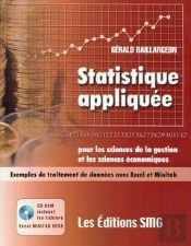 Statistique Appliquee Pour Les Sciences De La Gestion Et Les Sciences Economiques Avec Cdrom Fichier
